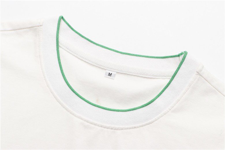 בוס-HUGO BOSS TSHIRT MEN'S SHORT - White Green – תמונה 3