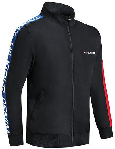 טומי הילפיגר-TOMMY JACKET - Black