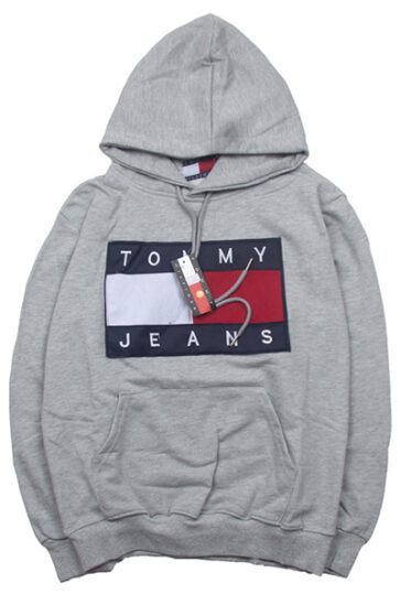 טומי הילפיגר-TOMMY SWETER MEN AND HOODIES MEN AND WOMEN - Gray