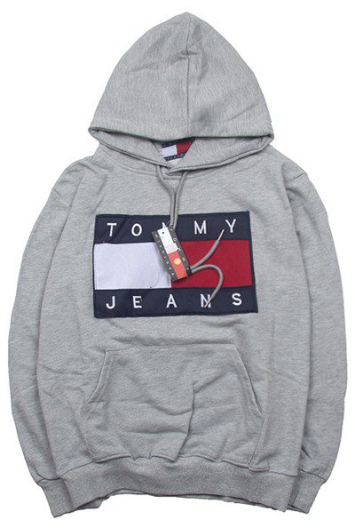 טומי הילפיגר-TOMMY SWETER MEN AND HOODIES MEN AND WOMEN - Gray