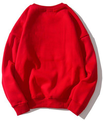 טומי הילפיגר-TOMMY SWETER MEN AND HOODIES MEN AND WOMEN - Red – תמונה 2