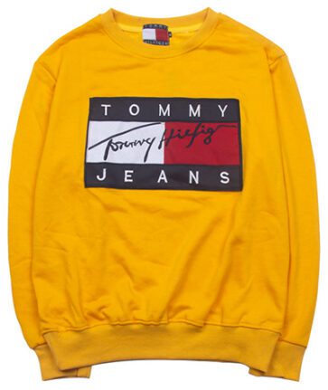 טומי הילפיגר-TOMMY SWETER MEN AND HOODIES MEN AND WOMEN - Yellow