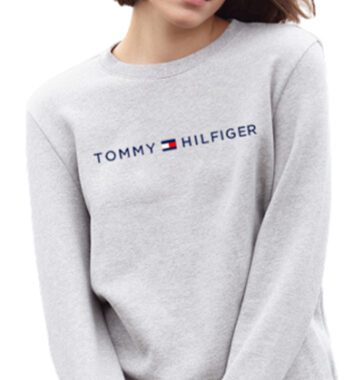 טומי הילפיגר-TOMMY SWETER WOMEN - Gray