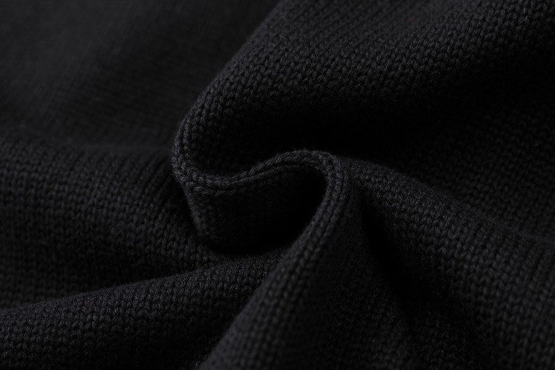 טומי הילפיגר-TOMMY SWETER ZIP MEN'S - Black – תמונה 5