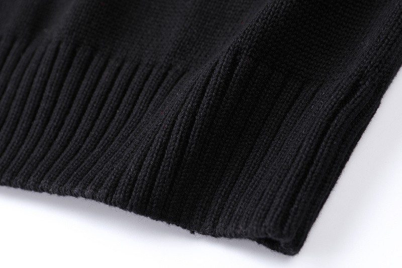 טומי הילפיגר-TOMMY SWETER ZIP MEN'S - Black – תמונה 6