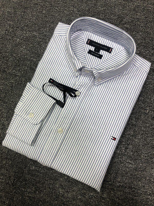 טומי הילפיגר-TOMMY BUTTON MEN'S- Lavender Grey – תמונה 5