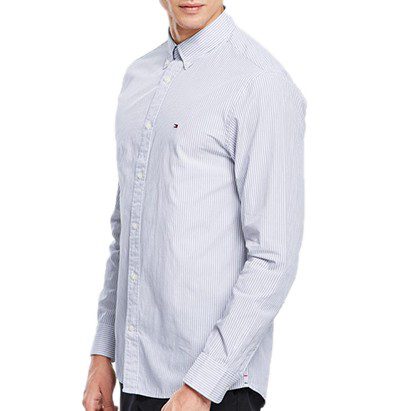 טומי הילפיגר-TOMMY BUTTON MEN'S- Lavender Grey – תמונה 2