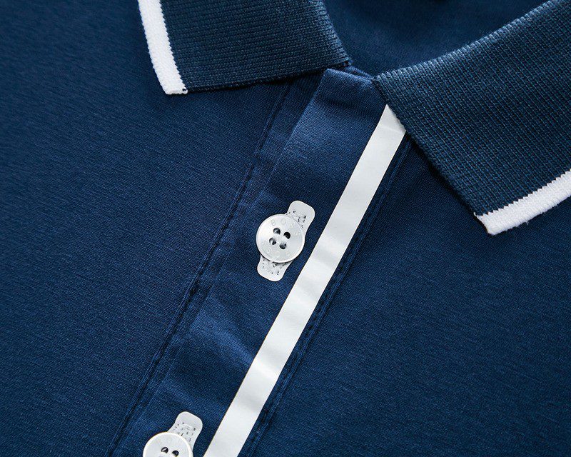 בוס-HUGO BOSS POLO TSHIRT MEN'S - Bahama Blue – תמונה 5