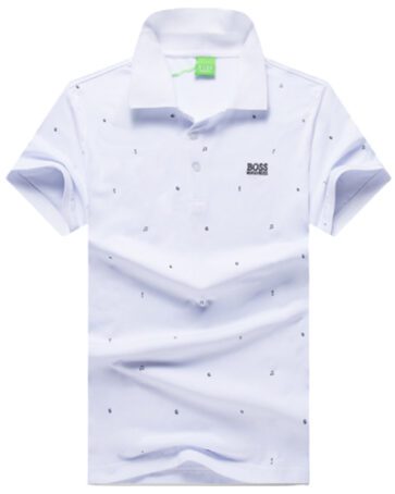 בוס-HUGO BOSS POLO TSHIRT MEN'S - White