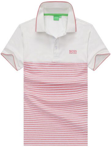 בוס-HUGO BOSS POLO TSHIRT MEN'S - White & Contessa