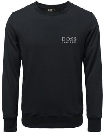 בוס-HUGO BOSS SWETER MEN-BLACK