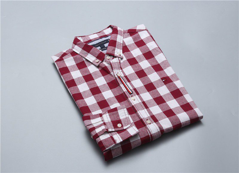 טומי הילפיגר-TOMMY BUTTON MEN'S- Falu Red – תמונה 3