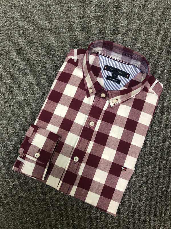 טומי הילפיגר-TOMMY BUTTON MEN'S- Falu Red – תמונה 4