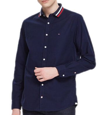 טומי הילפיגר-TOMMY BUTTON MEN'S- NAVY BLUE