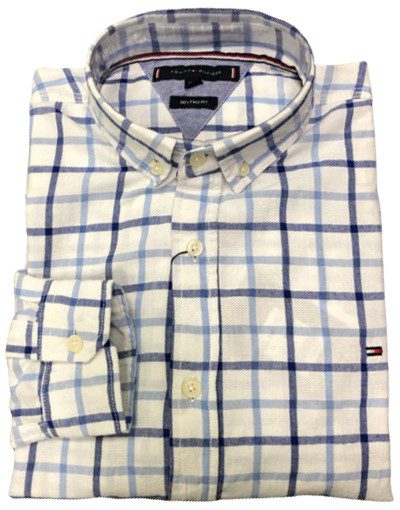 טומי הילפיגר-TOMMY BUTTON MEN'S- Pearl Bush & Black