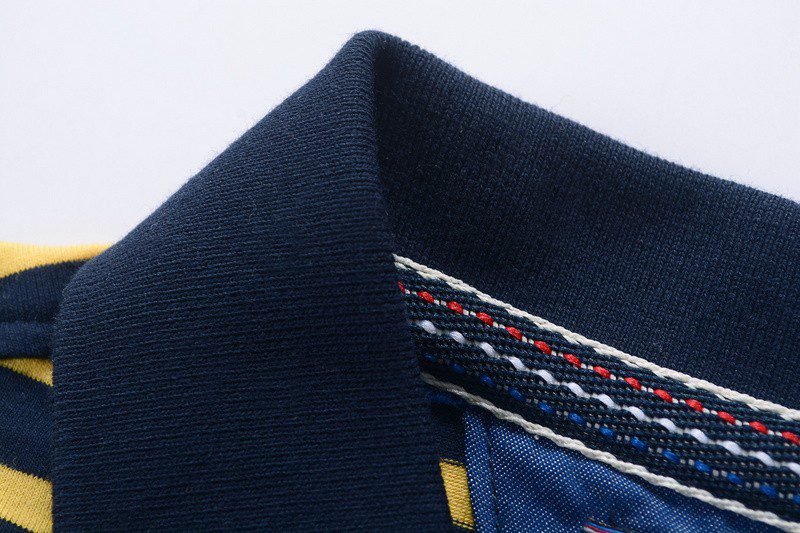 טומי הילפיגר-TOMMY POLO MEN'S TSHIRT - BLACK & YELLOW – תמונה 11