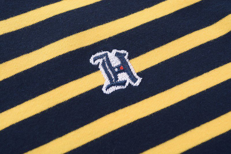 טומי הילפיגר-TOMMY POLO MEN'S TSHIRT - BLACK & YELLOW – תמונה 9