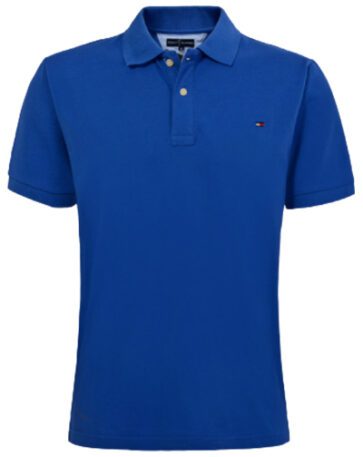 טומי הילפיגר-TOMMY POLO MEN'S TSHIRT - BLUE