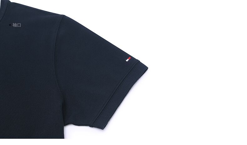 טומי הילפיגר-TOMMY POLO MEN'S TSHIRT - Black Pearl – תמונה 6