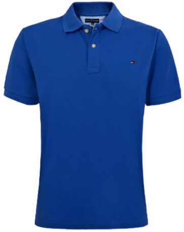 טומי הילפיגר-TOMMY POLO MEN'S TSHIRT - Blue