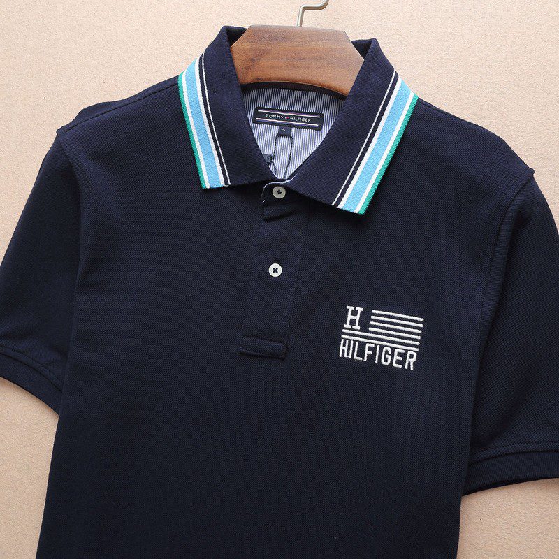 טומי הילפיגר-TOMMY POLO MEN'S TSHIRT - Midnight Express – תמונה 4