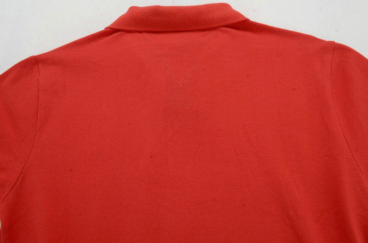 טומי הילפיגר-TOMMY POLO MEN'S TSHIRT - Persian Red – תמונה 5