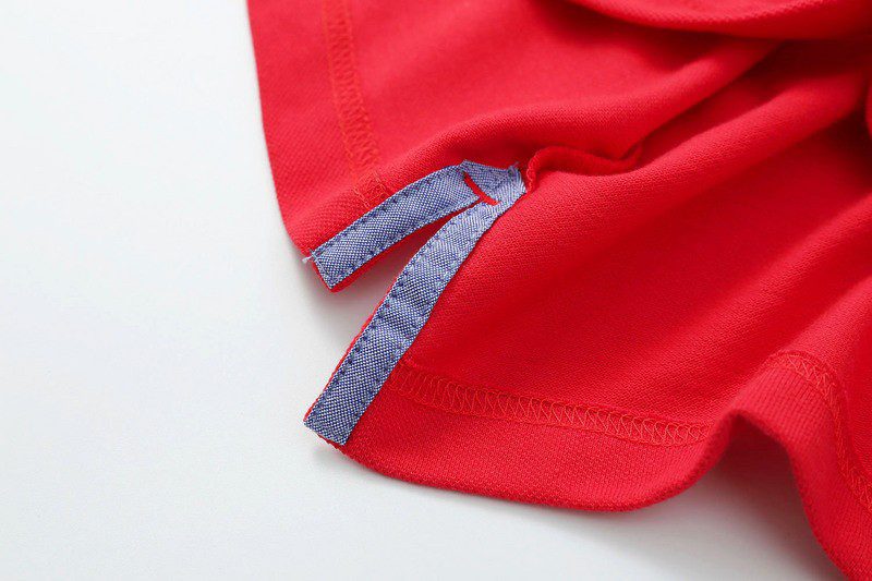 טומי הילפיגר-TOMMY POLO MEN'S TSHIRT - Red – תמונה 6