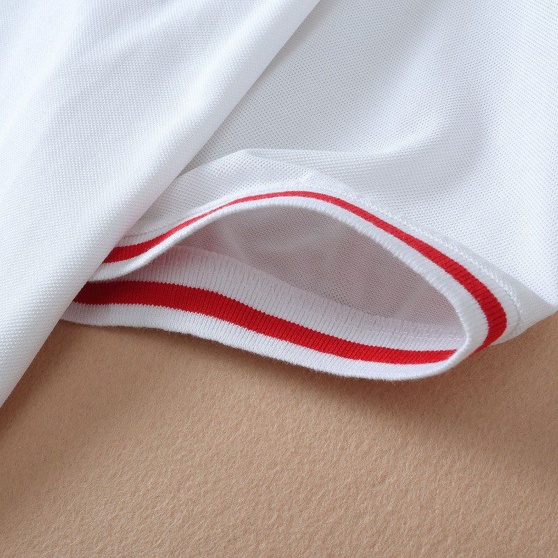 טומי הילפיגר-TOMMY POLO MEN'S TSHIRT - WHITE – תמונה 4