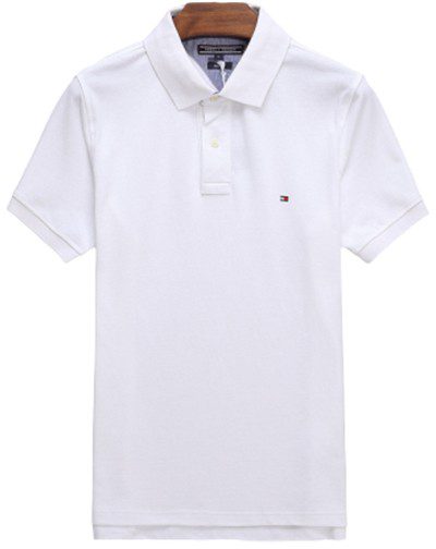 טומי הילפיגר-TOMMY POLO MEN'S TSHIRT - White