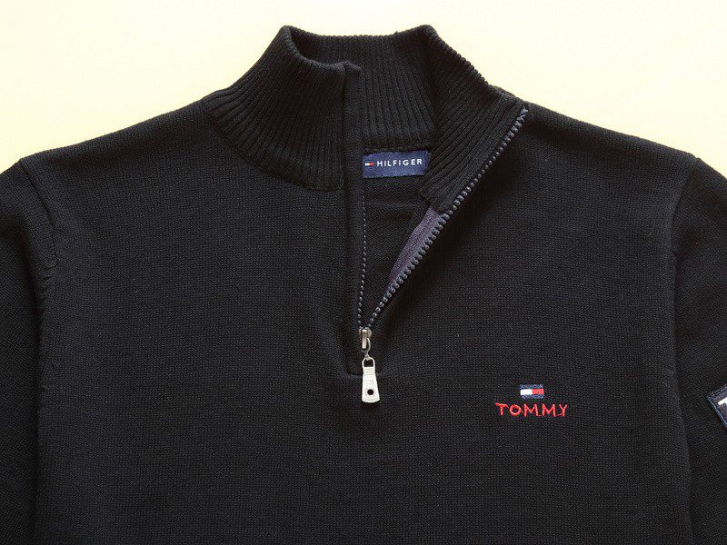 טומי הילפיגר-TOMMY SWETER MEN'S- Nero – תמונה 5