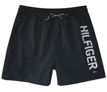 טומי הילפיגר-TOMMY SWIM MEN'S - BLACK