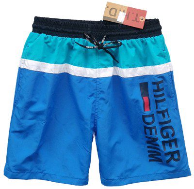 טומי הילפיגר-TOMMY SWIM MEN'S - Blue & Light Sea Green