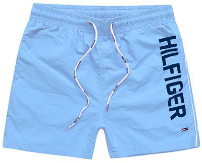טומי הילפיגר-TOMMY SWIM MEN'S - LIGHT BLUE