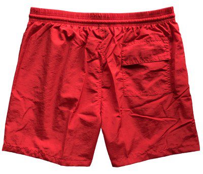 טומי הילפיגר-TOMMY SWIM MEN'S -RED & WHITE – תמונה 2