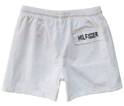 טומי הילפיגר-TOMMY SWIM MEN'S - WHITE – תמונה 2