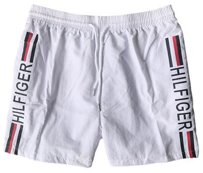 טומי הילפיגר-TOMMY SWIM MEN'S - WHITE