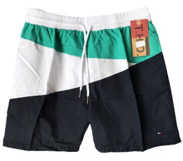 טומי הילפיגר-TOMMY SWIM MEN'S - WHITE GOSSAMER & BLACK