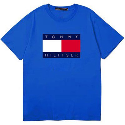 טומי הילפיגר-TOMMY TSHIRT MEN'S - BLUE