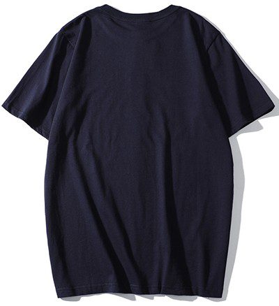 טומי הילפיגר-TOMMY TSHIRT MEN'S - NAVY BLUE – תמונה 2