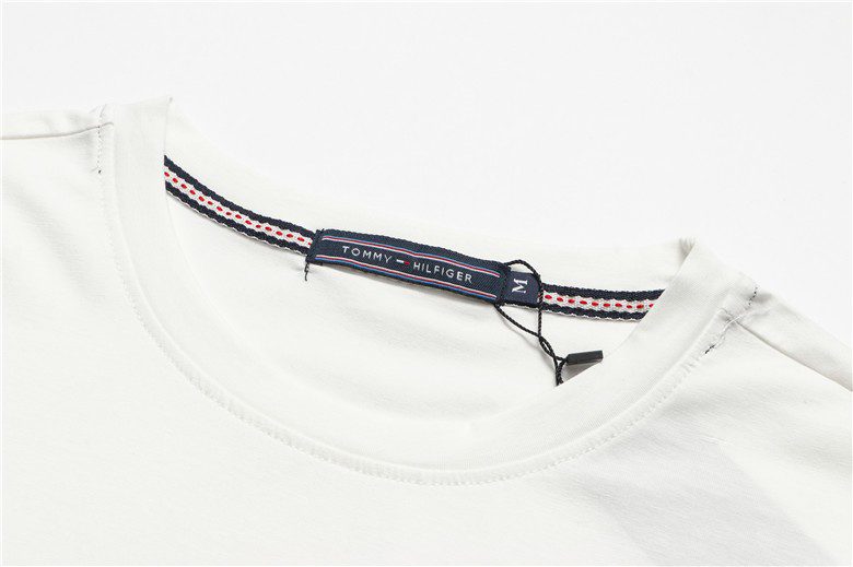 טומי הילפיגר-TOMMY TSHIRT MEN'S - WHITE – תמונה 4