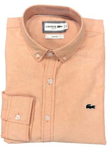 לקוסט-LACOSTE LONG MEN SHIRT - Wax Flower