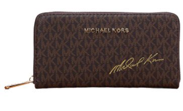 מייקל קורס-MICHAEL KORS WALLET-Cocoa Bean
