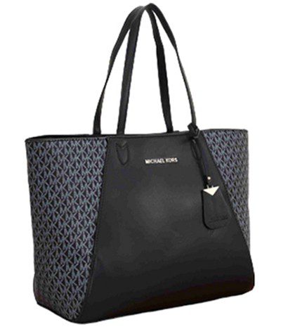 מייקל קורס-Michael Kors bag - Black & Storm Grey – תמונה 3