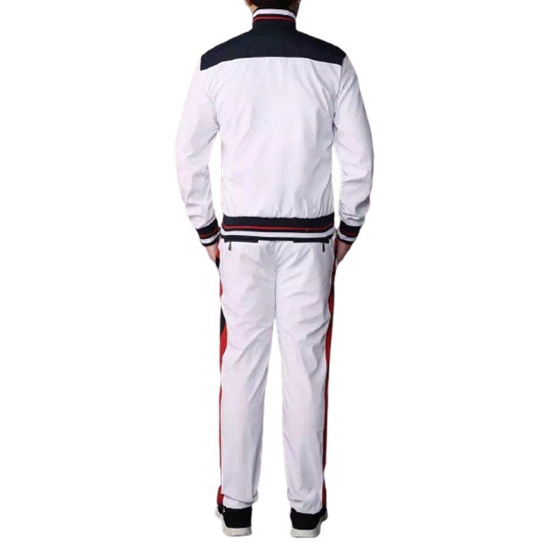 ראלף לורן-RALPH LAUREN SUIT MEN'S- WHITE BLACK & RED – תמונה 2
