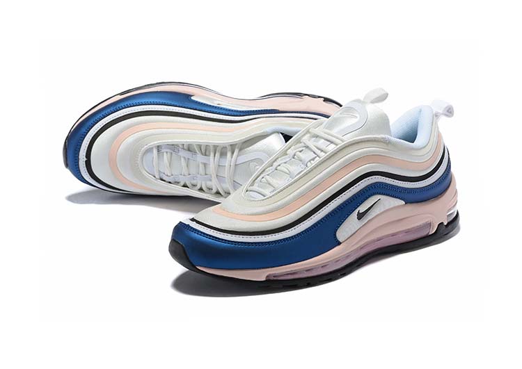 נעלי נייק-Nike Air Max 97 - Blue & White – תמונה 4