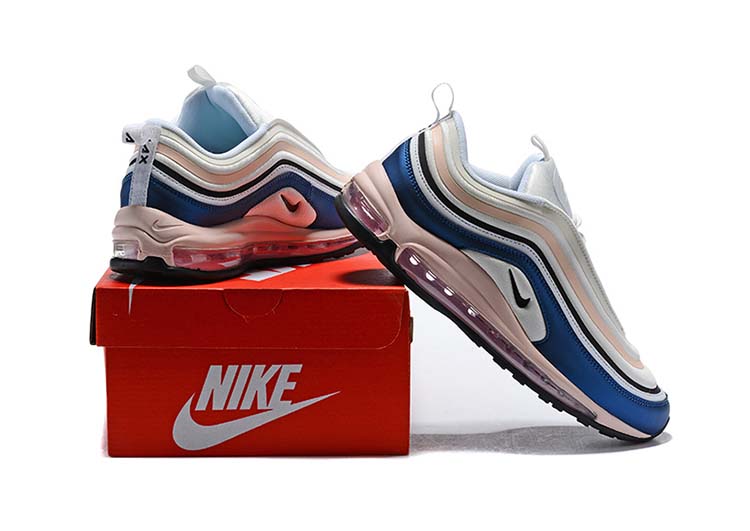 נעלי נייק-Nike Air Max 97 - Blue & White – תמונה 5