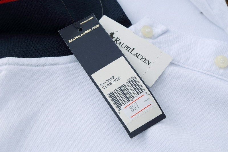 ראלף לורן-RALPH LAUREN POLO TSHIRT SHORT WOMEN - White – תמונה 5