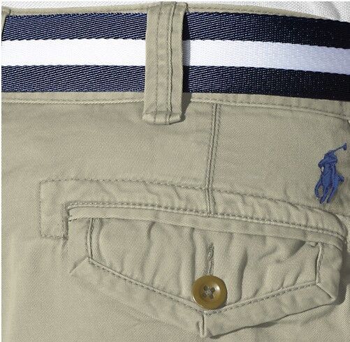 ראלף לורן-RALPH LAUREN SHORT MEN'S - Tea – תמונה 3
