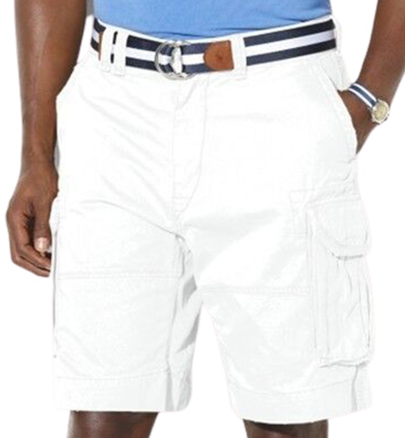 ראלף לורן-RALPH LAUREN SHORT MEN'S - White
