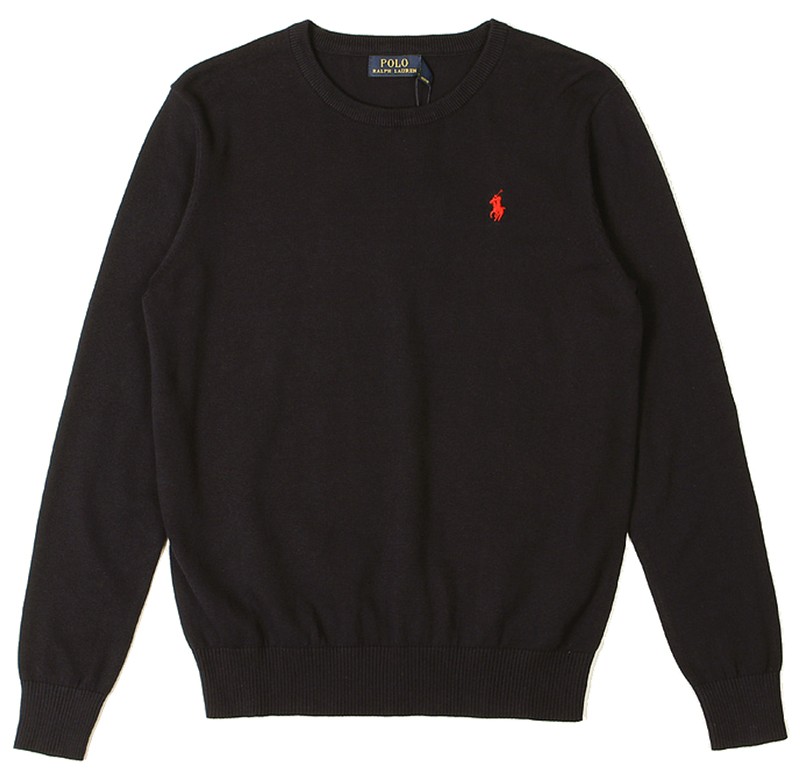 ראלף לורן-RALPH LAUREN SWETER MEN - Black